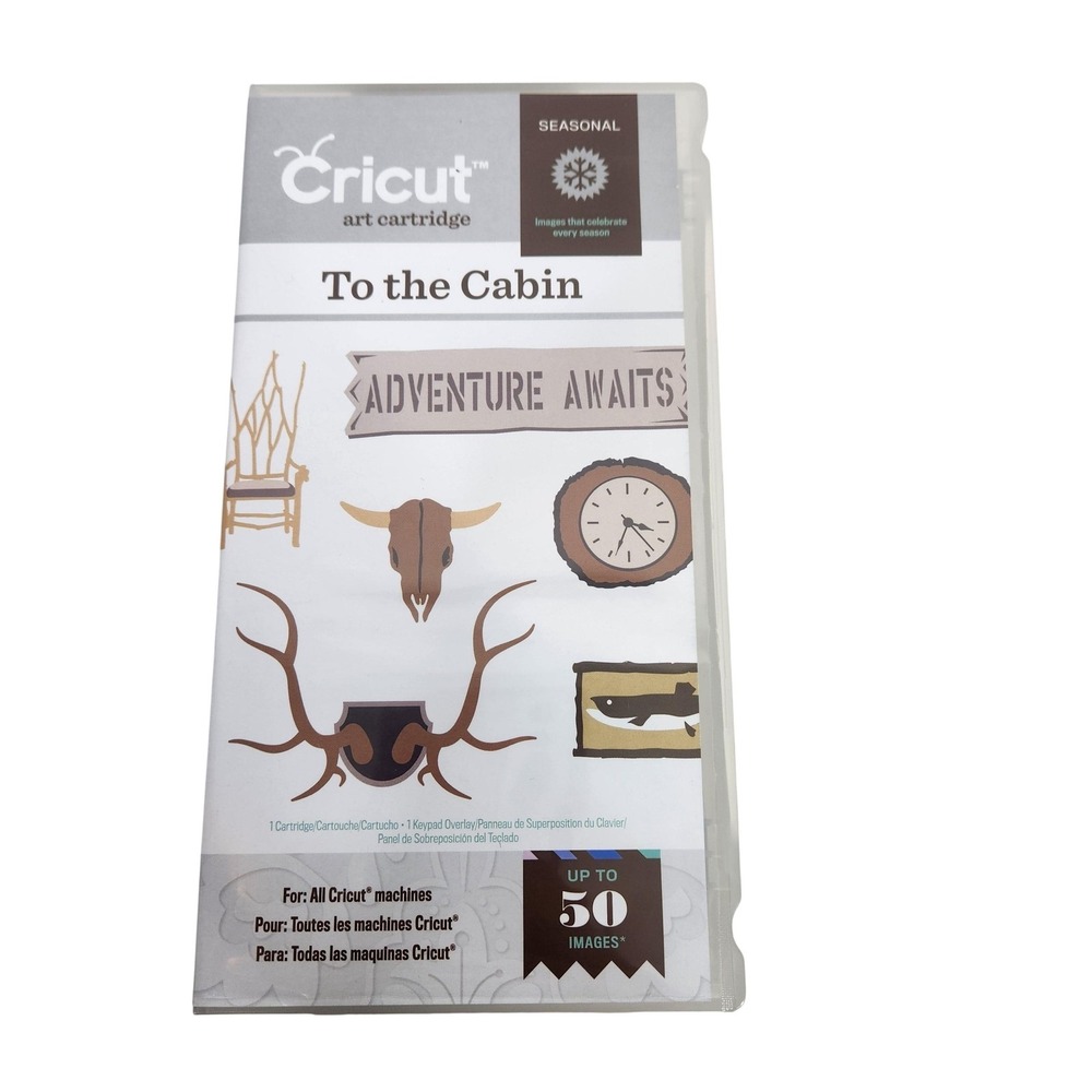 CRICUT To The Cabin Seasonal Art Cartridge Up To 50 Images Cabin Decor Outdoors‎